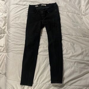 Black Madewell Maternity Skinny Jeans